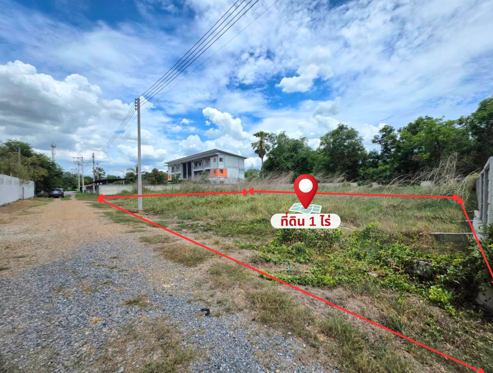 Land for sale, 1 rai, already filled, Khlong Si, Khlong Luang, Pathum Thani. Land for sale, 1 rai, already filled, Khlong Si, Khlong Luang, Pathum Thani.