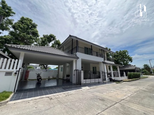 Urgent sale, detached house, Suetrong Cozy Village, Bang Bua Thong, 108.10 sq m, corner house, lots of usable space. Urgent sale, detached house, Suetrong Cozy Village, Bang Bua Thong, 108.10 sq m, corner house, lots of usable space.
