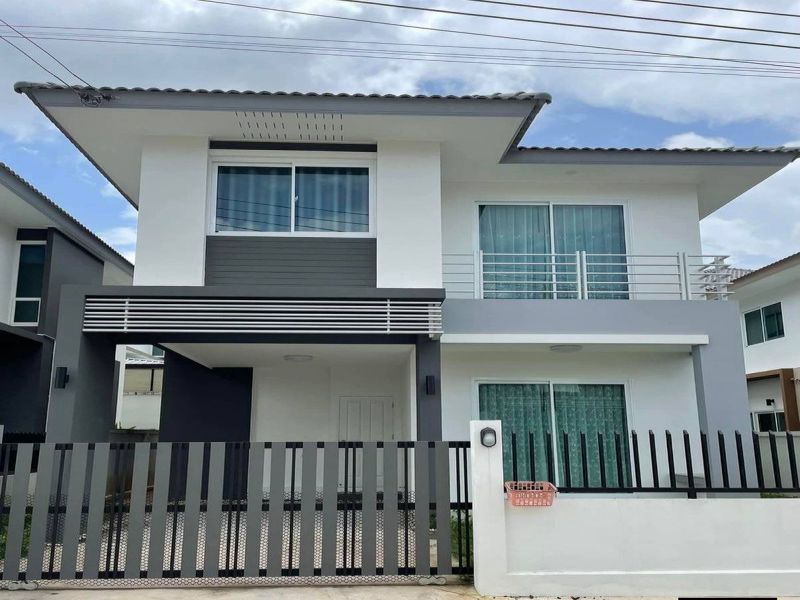 บ้านเช่า Lake Valley บ่อวิน ศรีราชา เฟอร์ครบ เครื่องใช้ไฟฟ้าครบ ใกล้นิคม – รูปที่ 2