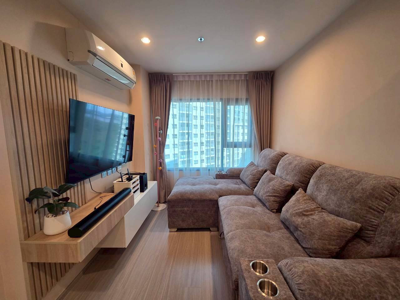 PFD-08490 For rent Aspire Erawan Prime, large condo room, 2 bedrooms, high floor, open city view, next to BTS Chang Erawan 🚇✨ PFD-08490 For rent Aspire Erawan Prime, large condo room, 2 bedrooms, high floor, open city view, next to BTS Chang Erawan 🚇✨