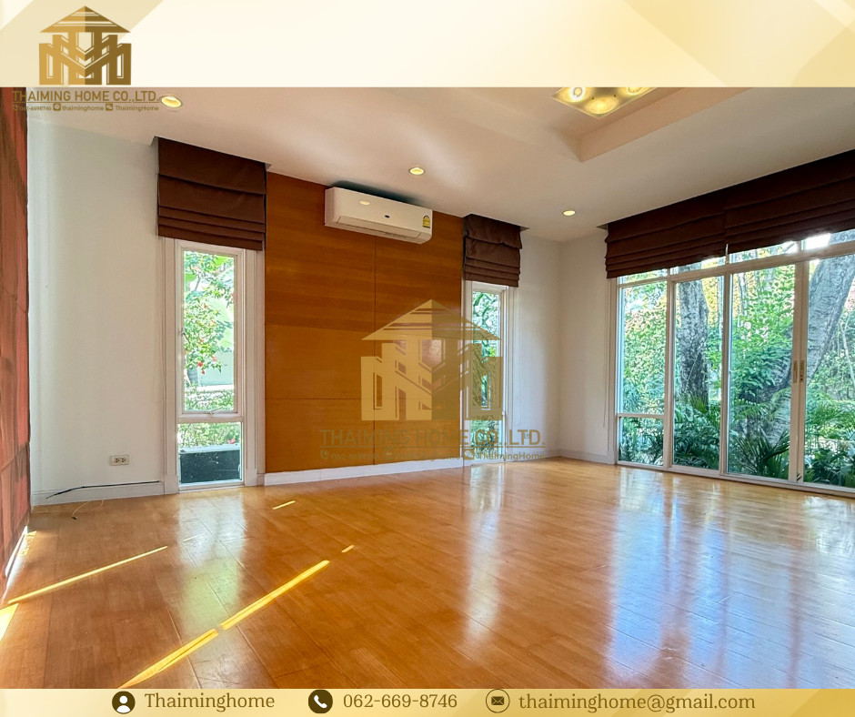 ให้เช่าบ้านเดี่ยวสุด Private 2 ชั้น 4 ห้องนอน 4 ห้องน้ำ เขตสุขุมวิท 36 บรรยากาศโครงการร่มรื่น (TH10-326) – รูปที่ 3