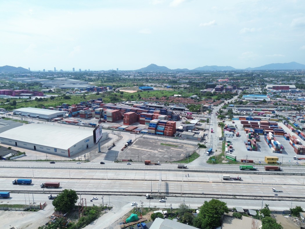 ขาย ที่ดิน ทำเลดี เลียบมอเตอร์เวย์ ศรีราชา 3 ไร่ 2 งาน 80 ตรว เหมาะทำWarehouse KK – รูปที่ 4