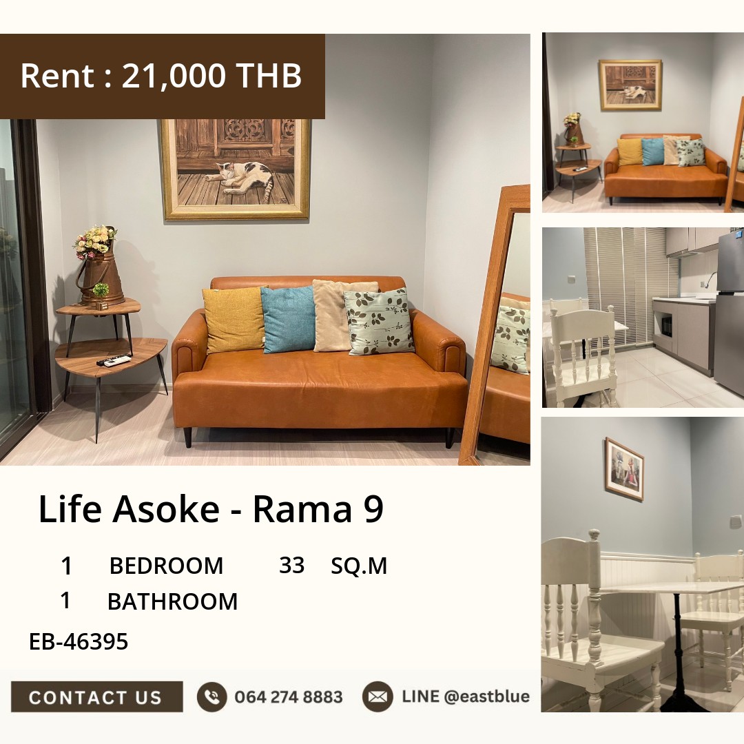 🏙️ Life Asoke‑Rama 9 beautiful rooms with a stunning view, 1 bedroom, only 21,000 baht/month!
🔥 Close to the MRT, complete lifestyle amenities – don’t miss it! 🏙️ Life Asoke‑Rama 9 beautiful rooms with a stunning view, 1 bedroom, only 21,000 baht/month!
🔥 Close to the MRT, complete lifestyle amenities – don’t miss it!