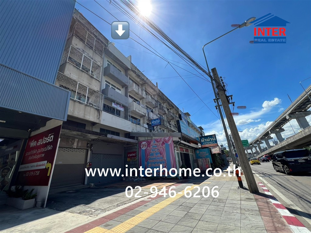 Commercial building, 4.5 floors, 25 sq m. Commercial building, opposite Fashion Island department store. Next to Ramintra Road, Soi 88, Ramintra Road, Outer Ring Road, Bang Kapi District, Bangkok – รูปที่ 2