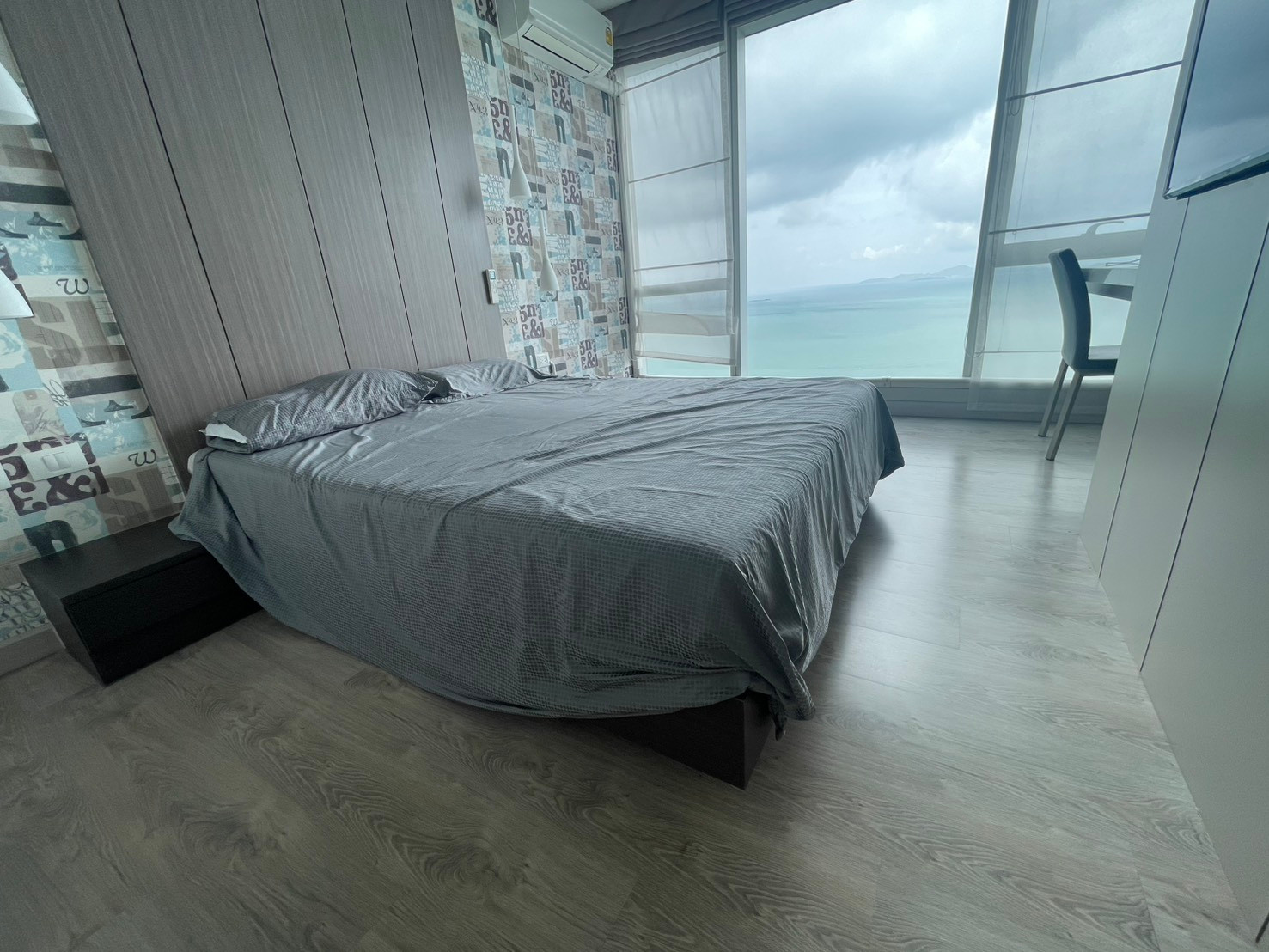 For Rent Condo The Palm wongamat beach Fully furnished (S03-2686)