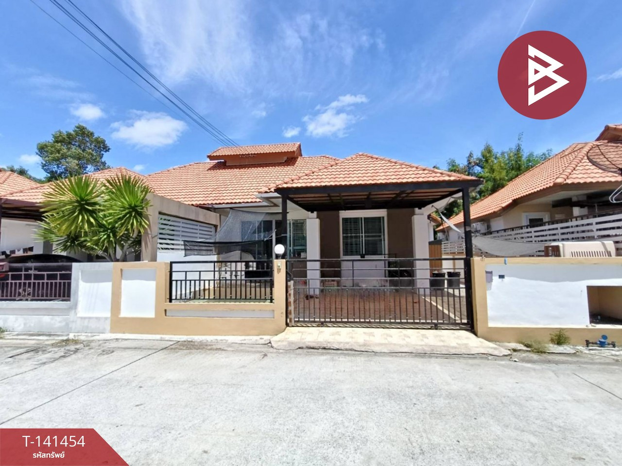 Semi-detached house for sale, Baan Plarom project Bang Chang-Hat Phala (Baan Phalarom), Rayong Semi-detached house for sale, Baan Plarom project Bang Chang-Hat Phala (Baan Phalarom), Rayong