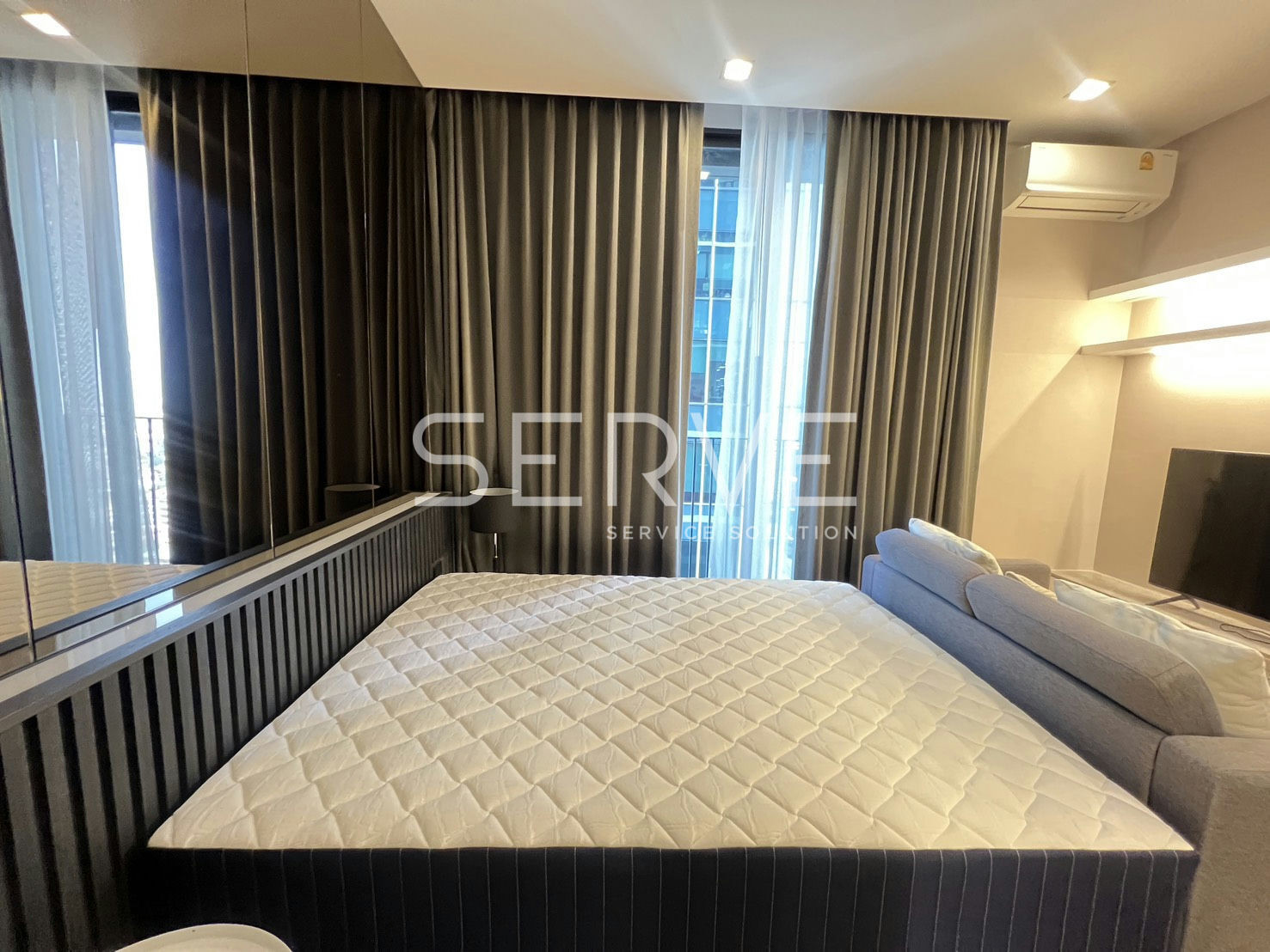 🔥ราคานี้มีห้องเดียว!19K- 1นอน ตกแต่งหรู ชั้นสูง20+ วิวดีมาก เฟอร์จัดเต็ม พร้อมเข้าอยู่ คอนโดหรูทำเลดีใกล้ BTS อารีย์ @  Noble Around Ari  – รูปที่ 4