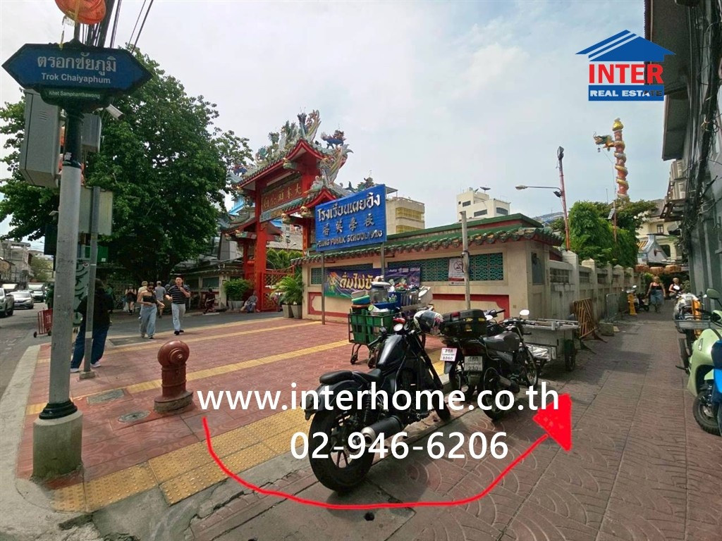 อาคารพาณิชย์ 5 ชั้น 13.4 ตร.ว. อาคารพาณิชย์ ใกล้โรงเรียนเผยอิง, ตลาดสำเพ็ง ซอยวานิช1 ตรอกชัยภูมิ ถนนทรงวาด ถนนเยาวราช เขตสัมพันธวงศ์ กรุงเทพมหานคร – รูปที่ 3
