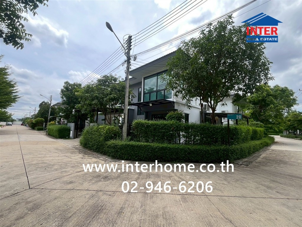 บ้านเดี่ยว 2 ชั้น 52.9 ตร.ว. หมู่บ้านดีไลท์ ดอนเมือง-รังสิต ทางหลวงแผ่นดินหมายเลข345 ถนนเลียบคลองรังสิตฯ เมืองปทุมธานี ปทุมธานี – รูปที่ 3
