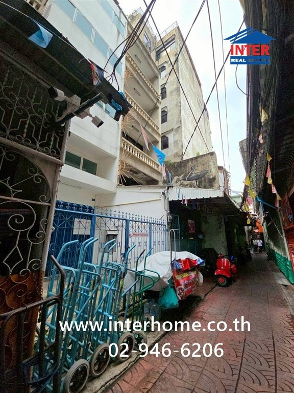 อาคารพาณิชย์ 5 ชั้น 13.4 ตร.ว. อาคารพาณิชย์ ใกล้โรงเรียนเผยอิง, ตลาดสำเพ็ง ซอยวานิช1 ตรอกชัยภูมิ ถนนทรงวาด ถนนเยาวราช เขตสัมพันธวงศ์ กรุงเทพมหานคร – รูปที่ 2