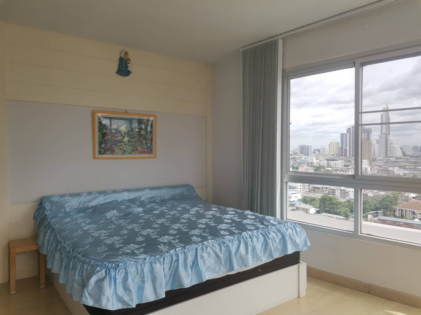 P-43620 For Rent Supalai River Place | 2 Bedrooms 2 Bathrooms | 105 sq.m. | 17th Floor | River View | Fully Equipped | Washing Machine | 36,000 THB/month📞 Line ID: @easythaihome | 085-592-2897 