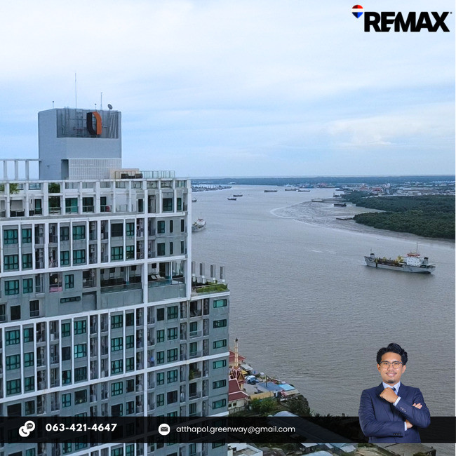 ขายคอนโด Knightsbridge Sky River Ocean 2 ห้องนอน 63.75 ตร.ม. วิวแม่น้ำเจ้าพระยา ใกล้ BTS ปากน้ำ – รูปที่ 3