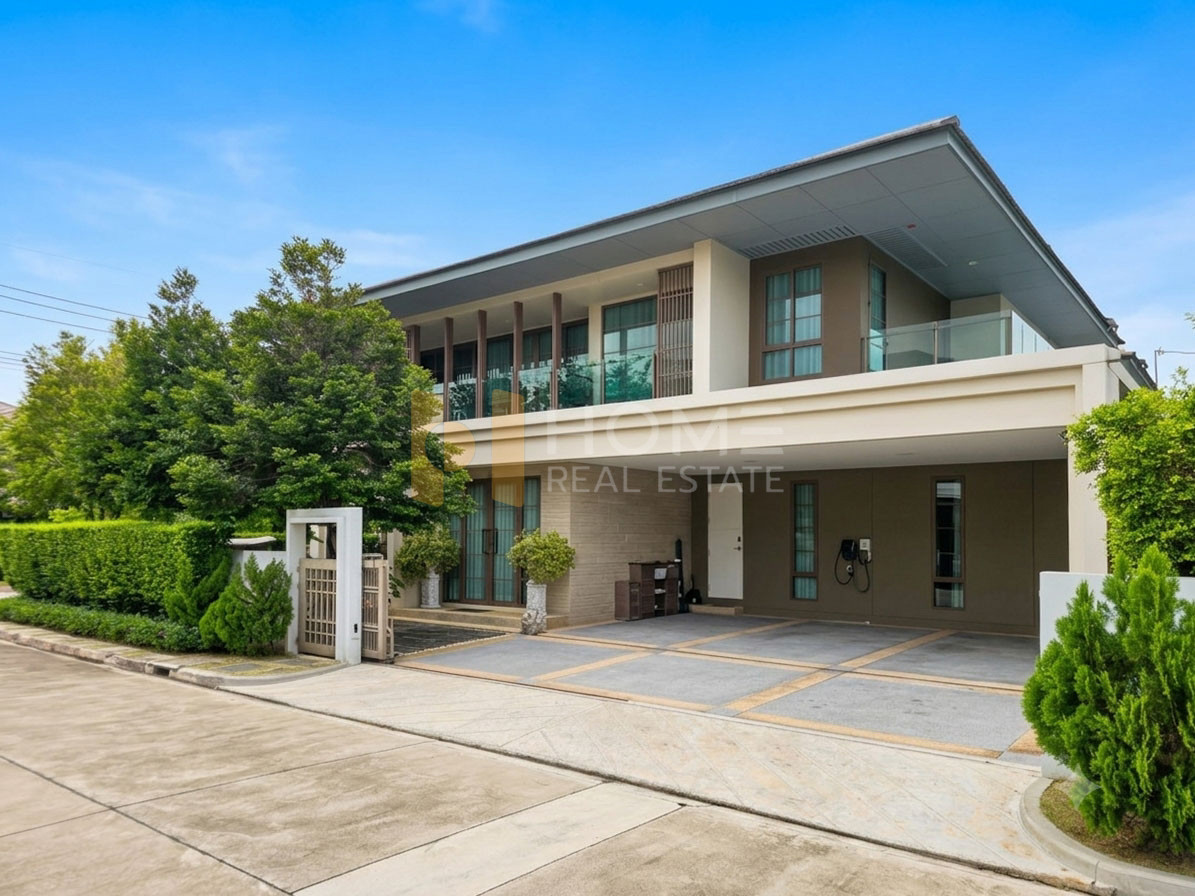 🏡 5 Bedrooms, Garden View, One of a Kind in the Project 🏡 Detached House, Setthasiri Phahol - Watcharapol / 5 Bedrooms (FOR SALE) TAN889