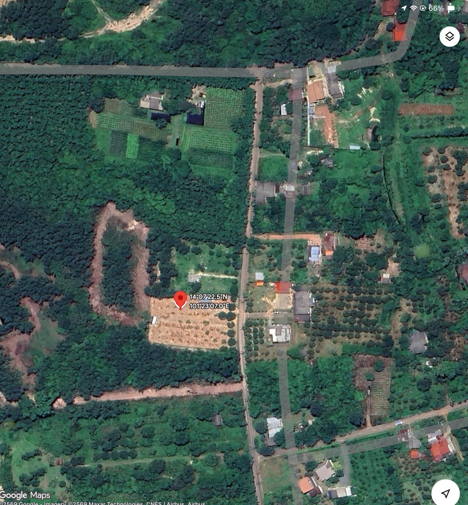 ขายที่ดิน บรรยากาศธรรมชาติ อ.เมือง จ.ปราจีนบุรี ใกล้เขาอีโต้