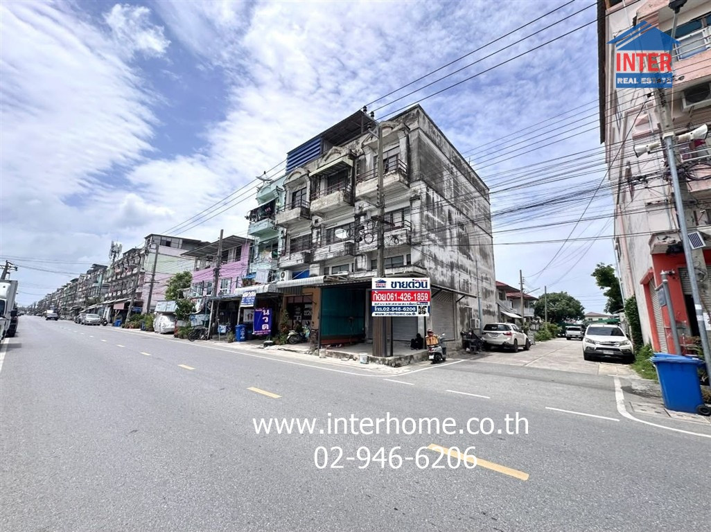 Commercial building, 4 floors, 20 sq m, commercial building, Soi Bang Phli Phatthana. Bangna-Trad Road, Thepharak Road, Bang Sao Thong, Samut Prakan