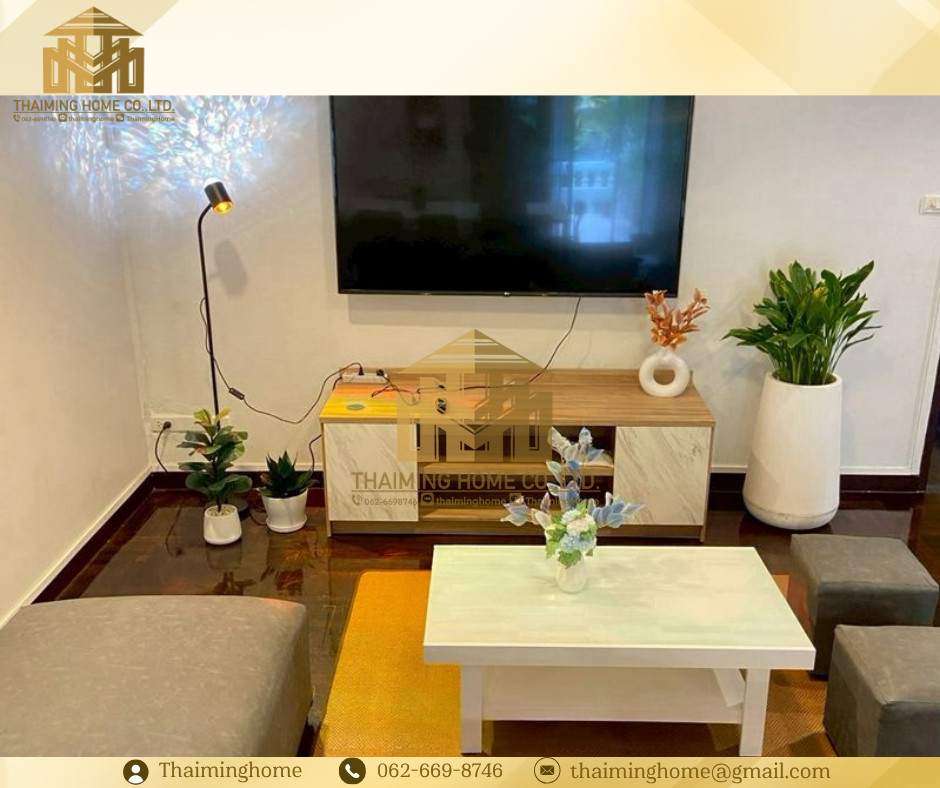 Townhouse for rent, Ekkamai, fully furnished, 6 bedrooms, 6 bathrooms, 1 kitchen, 1 living room, 1 storage room, balcony and backyard (TT8-2126) – รูปที่ 3