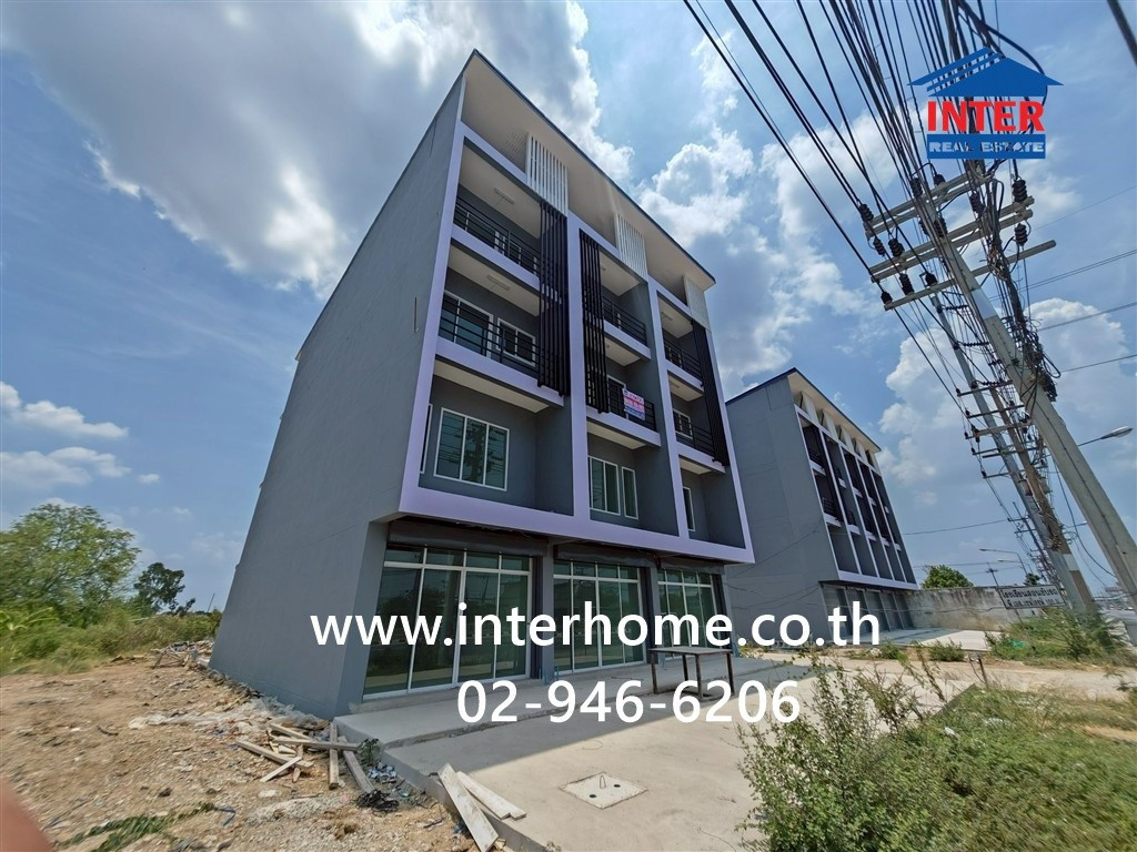 อาคารพาณิชย์ 3.5 ชั้น 21.3 ตร.ว. อาคารพาณิชย์ ใกล้โรงเรียนสอนขับรถ พี เอส เซฟ ไดรฟ์ ถนนมาลัยแมน เมืองนครปฐม นครปฐม – รูปที่ 3