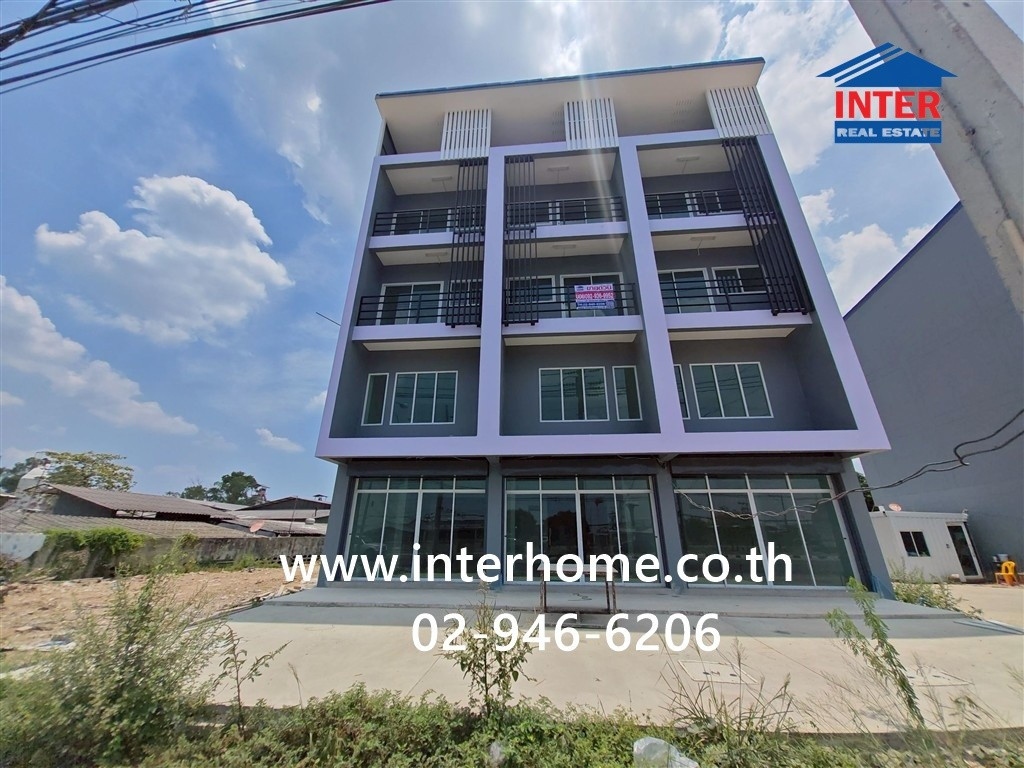 อาคารพาณิชย์ 3.5 ชั้น 21.3 ตร.ว. อาคารพาณิชย์ ใกล้โรงเรียนสอนขับรถ พี เอส เซฟ ไดรฟ์ ถนนมาลัยแมน เมืองนครปฐม นครปฐม