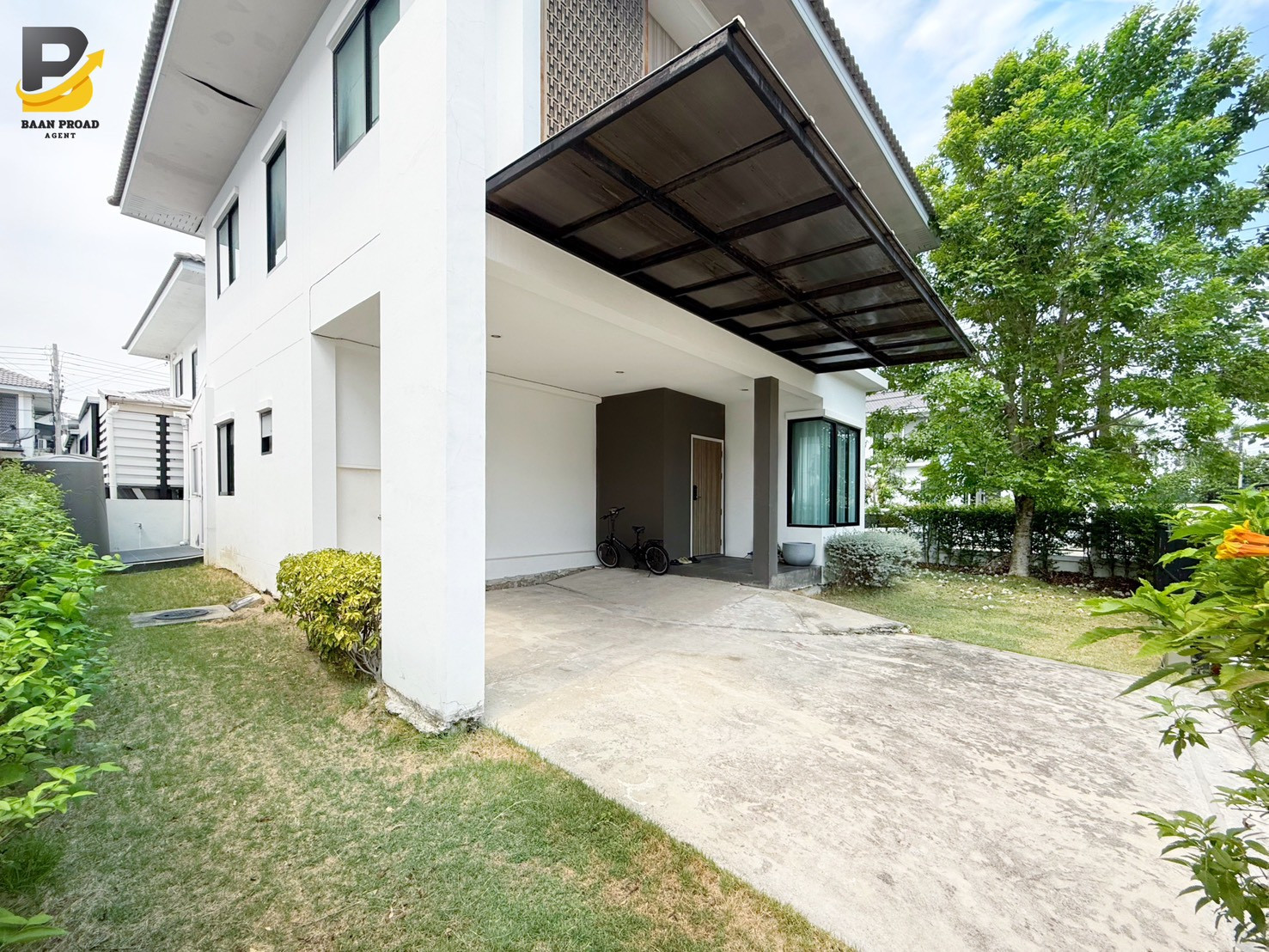 ขายบ้านเดี่ยว ภัทริดา อเวนิว 2 (Patreeda Avenue 2) หลังมุม สามโคก ปทุมธานี ใกล้แมคโครเมืองปทุมธานี – รูปที่ 2