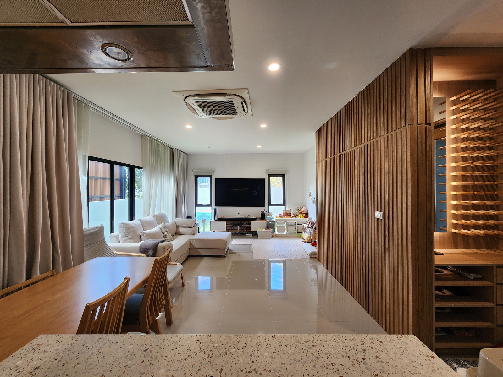 ✨ บ้านหลังมุม พร้อมสวนใหญ่ ฟีล private house 🌿 ขายบ้านเดี่ยว Noble Gable วัชรพล – รูปที่ 3