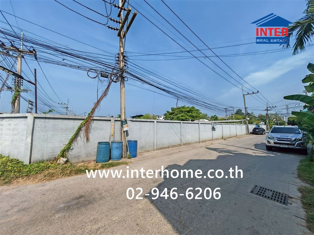 Empty land 380 sq m. land near Silver Turbo. Phetkasem 91 Branch, Soi Sorn Thong, Phetkasem 91 Road, Sri Thong Road, Krathum Baen, Samut Sakhon – รูปที่ 2