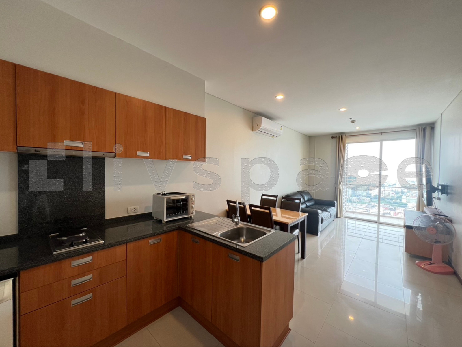 ▚ LJ159ツ ให้เช่า: Villa Sathorn ✨ 1BR 54 ตร.ม. ชั้นสูงทิศเหนือ เปลี่ยนเฟอร์นิเจอร์ใหม่พร้อมอยู่ – รูปที่ 3