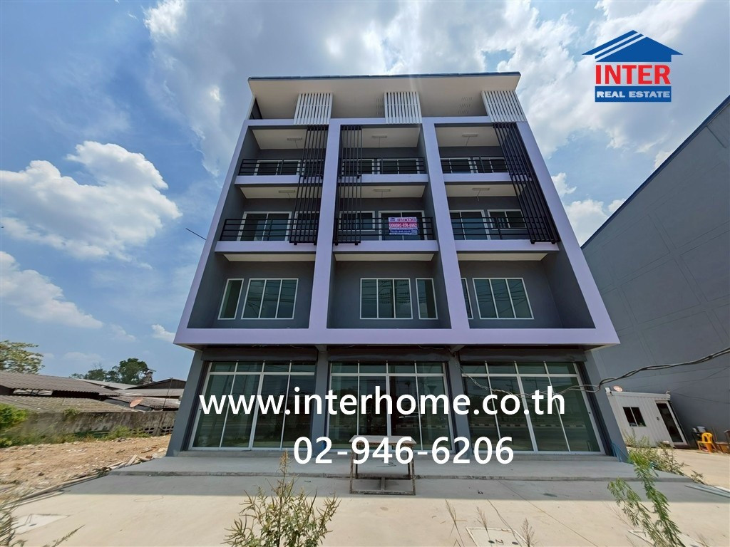 อาคารพาณิชย์ 3.5 ชั้น 21.3 ตร.ว. อาคารพาณิชย์ ใกล้โรงเรียนสอนขับรถ พี เอส เซฟ ไดรฟ์ ถนนมาลัยแมน เมืองนครปฐม นครปฐม – รูปที่ 2