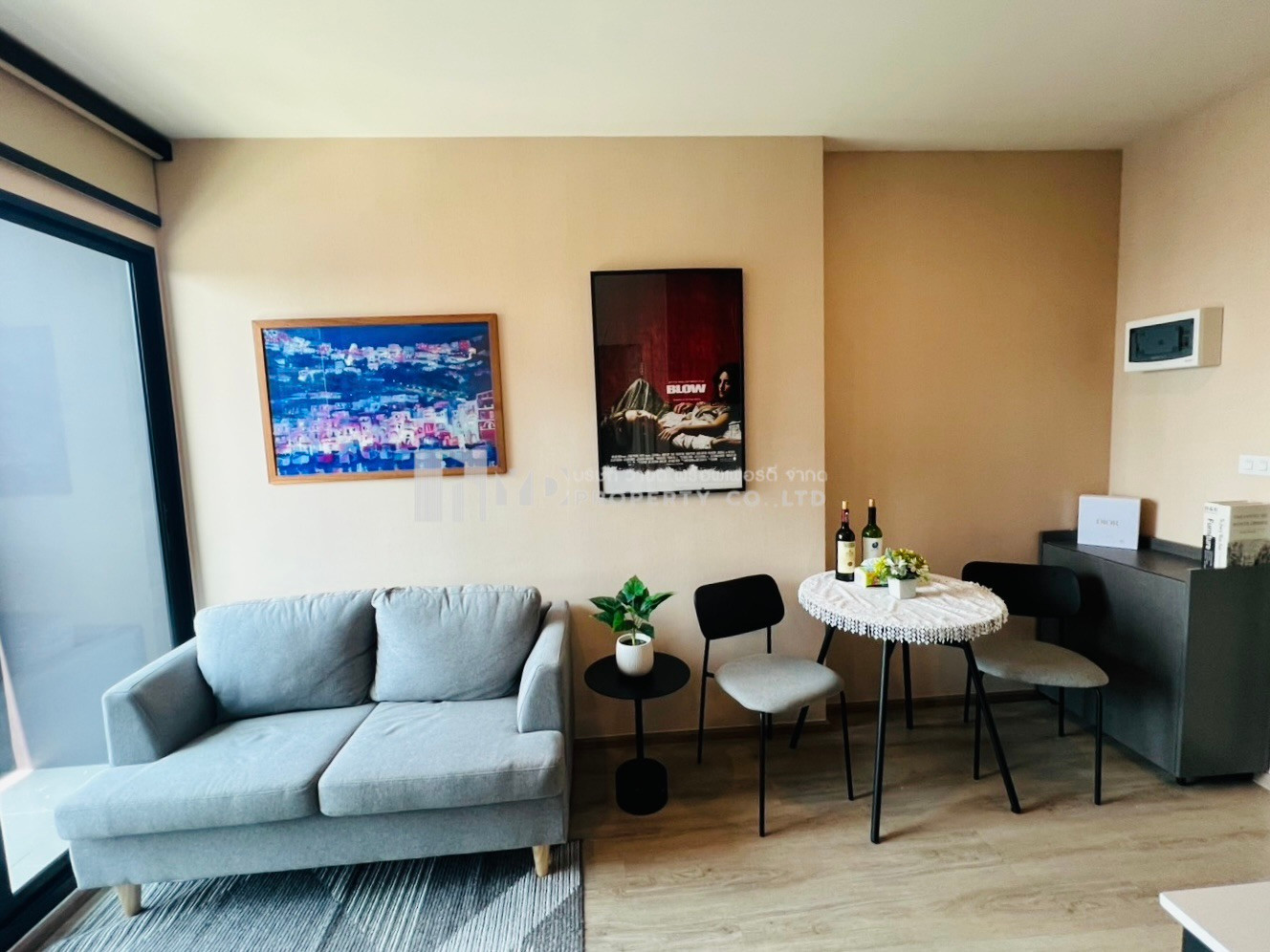 Noble NUE District R9 | 1 ห้องนอน 28 ตร.ม. ห้องใหม่ ชั้นสูง ติด Central Rama 9 เพียง 17,500 บาท