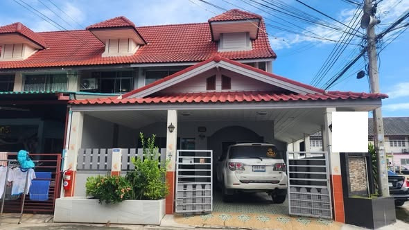 🔥2-Storey Corner Townhome for Sale at Denchai Condo Town Bangpoo – Fully Extended and Ready to Move In
