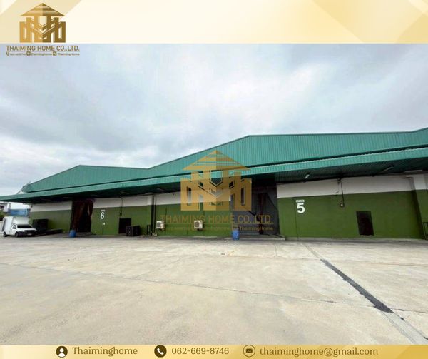 Warehouse for rent, Ban Phaeo, size 2,645 sq m, Ban Phaeo, Samut Sakhon (Property Code TW6-5626) 🧡