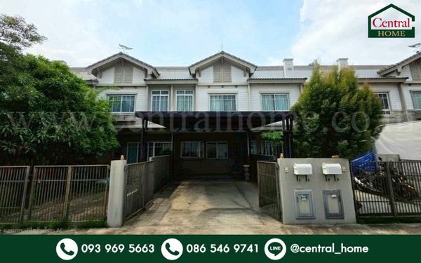 Townhouse Indy Srinakarin - Romklao, good condition, fully renovated, ready to move in, cheap price.