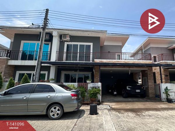 2-story twin house for sale, The Grand Greenery Village, Chonburi.