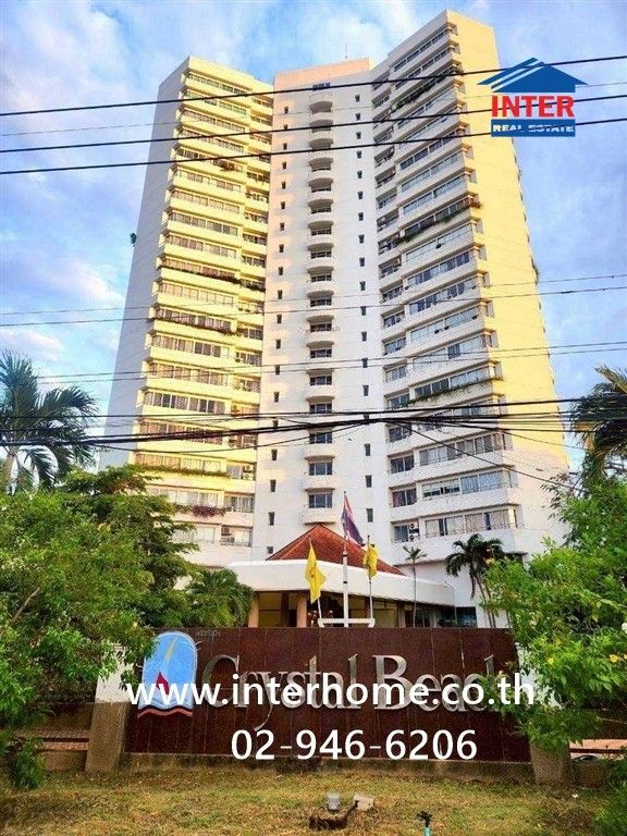 Condominium 78.5 sq m, Crystal Beach Condominium, near Novotel Rayong Rim Pae Resort, Road No. 3145 (Phe-Klaeng-Kram), Klaeng, Rayong.