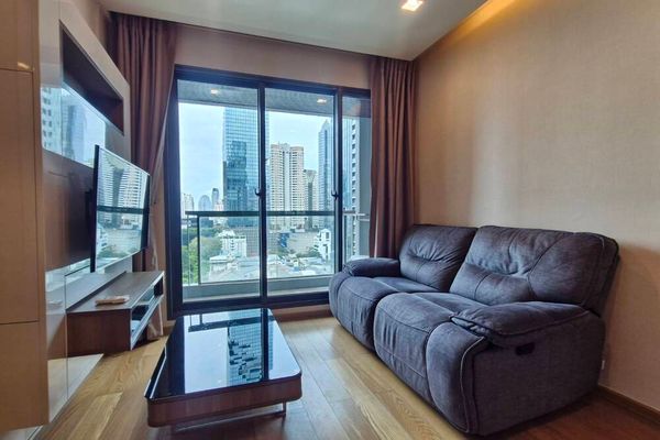 🔥เช่าด่วน !! The Address Sathorn, 1 ห้องนอน 1 ห้องน้ำ, ชั้นสูง 13++, วิวมหานคร, ห้องทิศตะวันออก !!🔥Code C20241100048 แต่งครบ, พร้อมเข้าอยู่ 📣📣