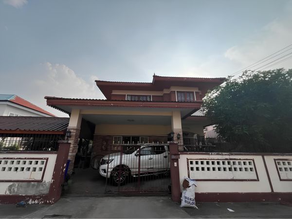 ✅ house for sale, wide area, near Central Westgate ✅ Baan Fuengsuk 2 (Bang Bua Thong-Kanchanaphisek)