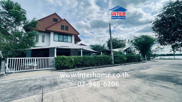 2-story detached house, 159.8 sq m, Panya Lake Home Village. Soi Nimitmai 28 Suwinthawong Road, Nimit Mai Road, Khlong Sam Wa District, Bangkok