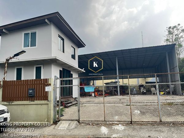 ให้เช่าโกดัง พุทธมณฑลสาย5 อ้อมน้อย กระทุ่มแบน พร้อมออฟฟิศ 2 ชั้น