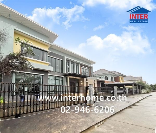 บ้านเดี่ยว 2 ชั้น 186 ตร.ว. หมู่บ้านสุขสันต์10 ซอยกาญจนาภิเษก005 ถนนกาญจนาภิเษก ถนนเพชรเกษม เขตบางแค กรุงเทพมหานคร