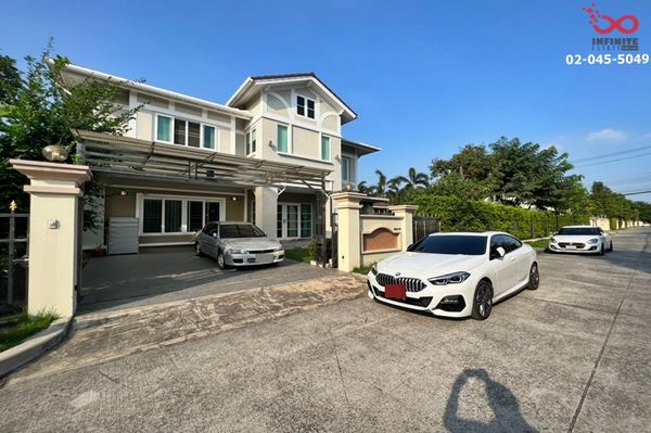 Single house for rent, Laddarom Elegance, Soi Mayalap, Prasertmanukit 29, Kaset-Nawamin. Near Ramindra-At Narong Expressway