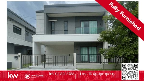 📢 🔥 โปรโมชั่นสุดพิเศษ! ให้เช่า บ้านใหม่ Centro บางนา ใกล้เมกะบางนา KWAG-0045