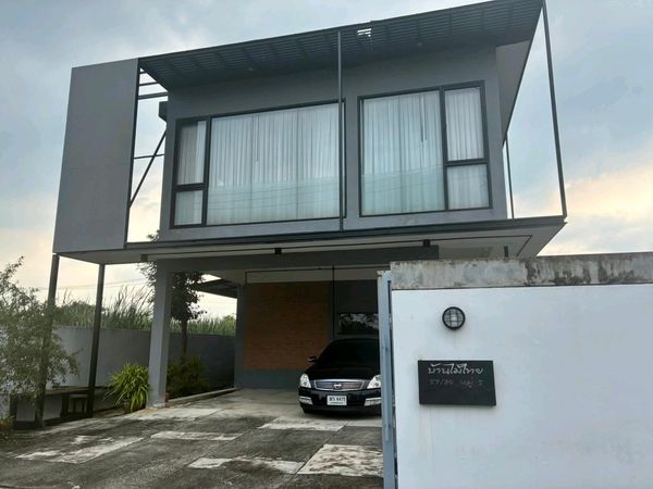 ปล่อยเช่า บ้านเดี่ยว ทำเลดี ซอยวัดพระเงิน – คลองประปา บางใหญ่