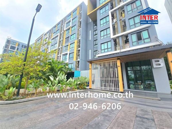Condominium 24.56 sq m. I Condo Seri Thai Green Space, Seri Thai Road, Bueng Kum District, Bangkok.