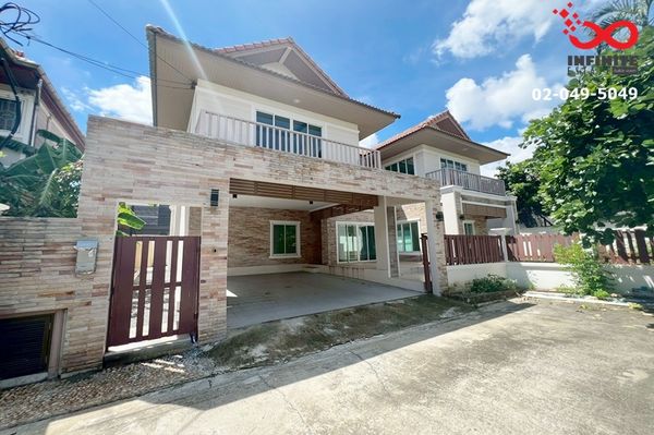 ขายบ้านเดี่ยว หมู่บ้านนนทรี 5 พระราม 5 – นครอินทร์ 2 ชั้น 89.9 ตรว. บ้านสวยพร้อมอยู่