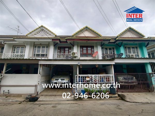 ทาวน์เฮ้าส์ 2 ชั้น 18 ตร.ว. หมู่บ้านพฤกษา13 รังสิต คลอง3 ถนนโยธาธิการคูคต ถนนคลองหลวง ถนนรังสิต-นครนายก คลองหลวง ปทุมธานี
