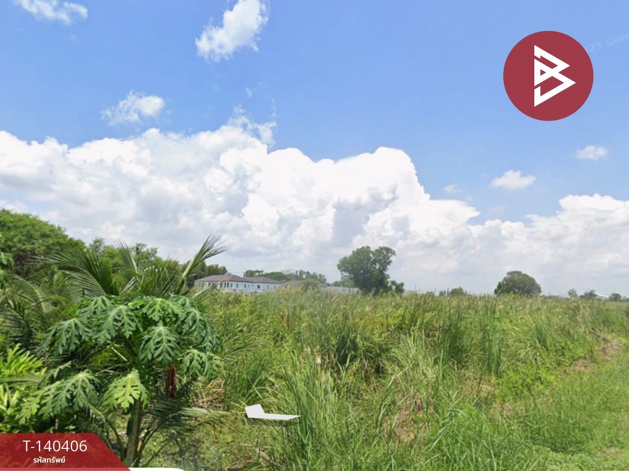 Land for sale, area 3 rai, Khlong Luang, Pathum Thani.