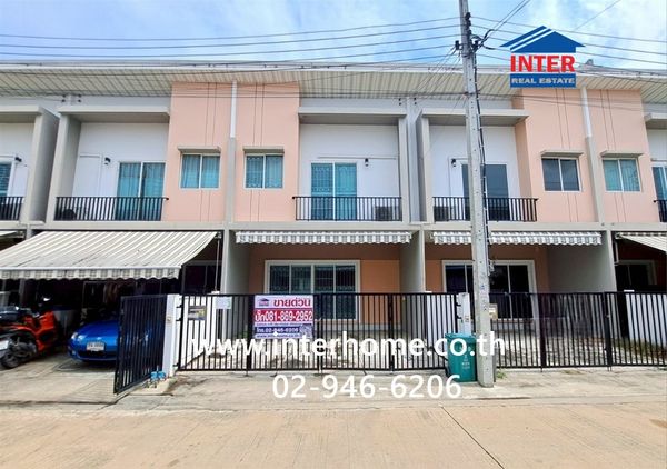 ทาวน์เฮ้าส์ 2 ชั้น 29.6 ตร.ว. หมู่บ้านพลีโน่ รัตนาธิเบศร์ -ชัยพฤกษ์ ถนนรัตนาธิเบศร์ ถนนบางกรวย-ไทรน้อย บางบัวทอง นนทบุรี