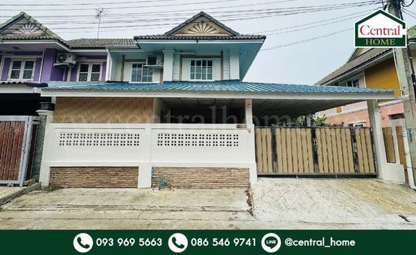 บ้านแฝด พฤกษา 30 บางบัวทอง รีโนเวทสวย พร้อมอยู่