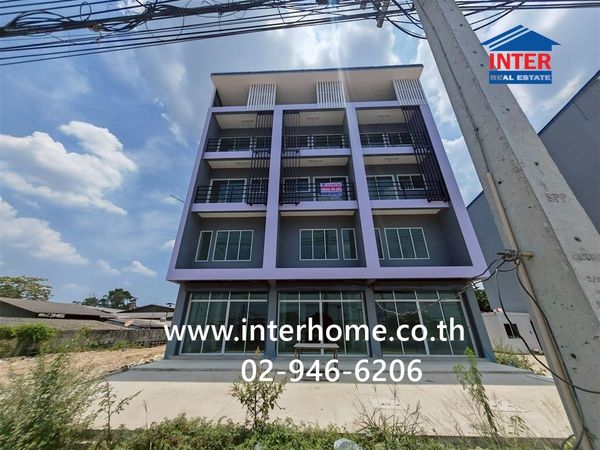 อาคารพาณิชย์ 3.5 ชั้น 21.3 ตร.ว. อาคารพาณิชย์ ใกล้โรงเรียนสอนขับรถ พี เอส เซฟ ไดรฟ์ ใกล้สำนักงานขนส่งจังหวัดนครปฐม ถนนมาลัยแมน เมืองนครปฐม นครปฐม