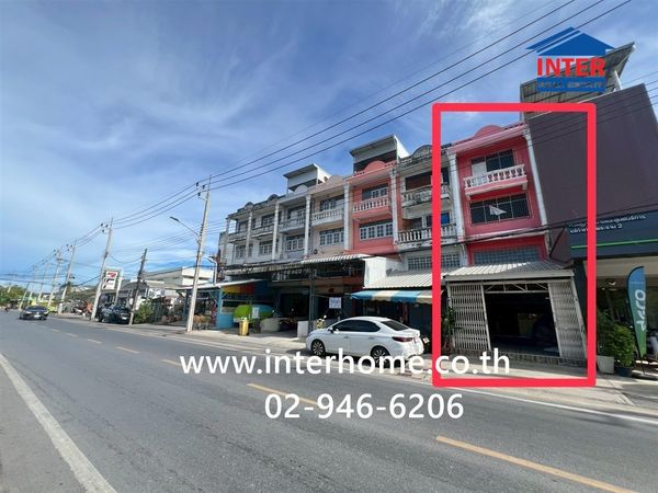 Commercial building, 3 floors, 37.5 sq m. Commercial building, Soi Anamai Ngam Charoen, Rama 2 Road, Anamai Ngam Charoen Road. Bang Khun Thian District Bangkok