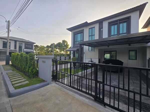 🏡 ให้เช่าบ้านเดี่ยว Grande Pleno สุขุมวิท–บางนา บรรยากาศดี ใกล้ Mega Bangna เพียง 600 เมตร ✨
